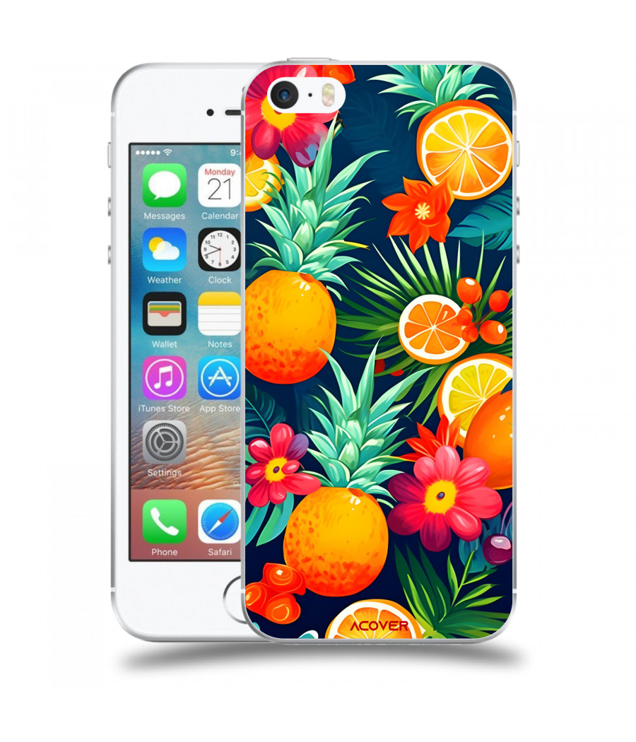 ACOVER Kryt na mobil Apple iPhone 5/5S/SE s motivem Summer Fruits