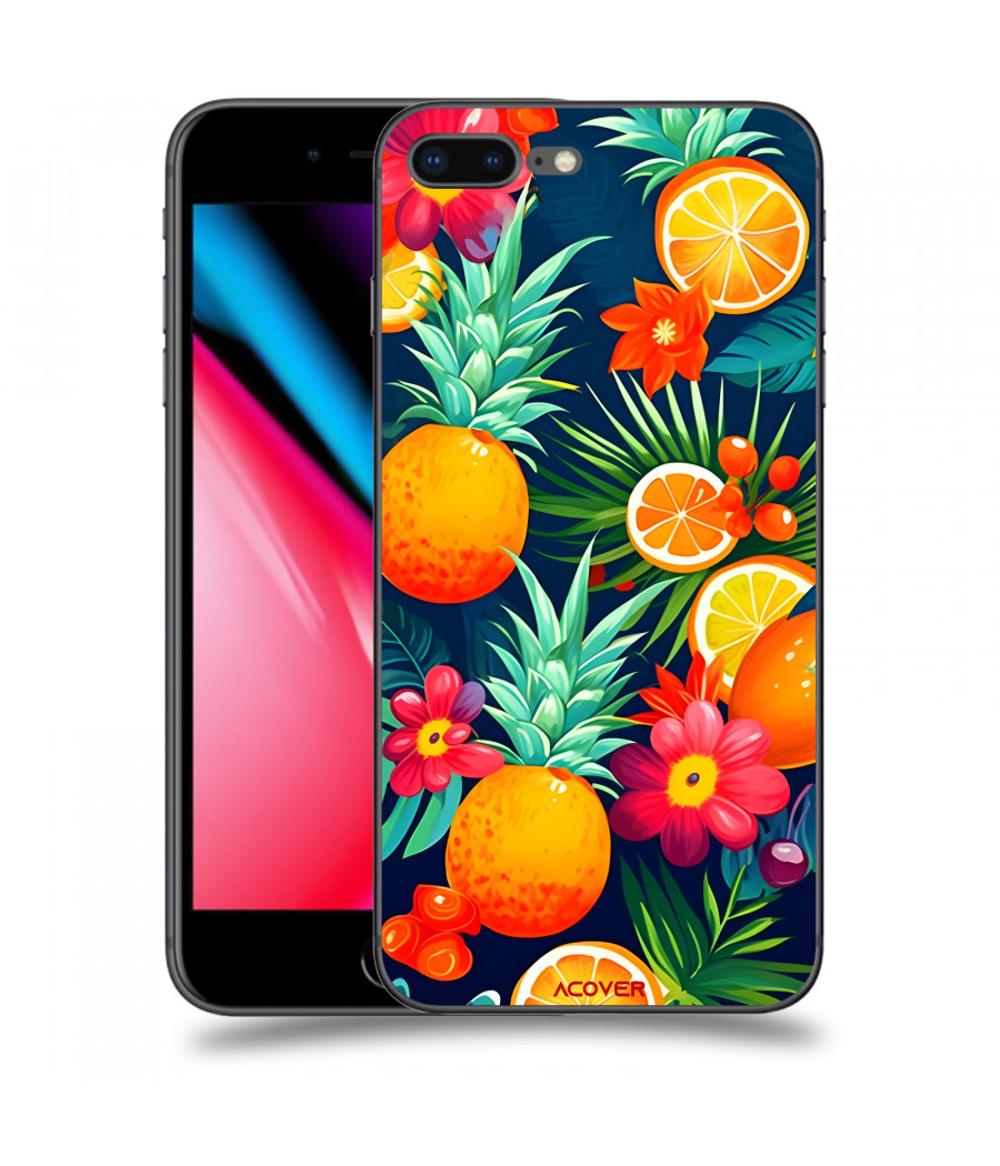 ACOVER Kryt na mobil Apple iPhone 8 Plus s motivem Summer Fruits