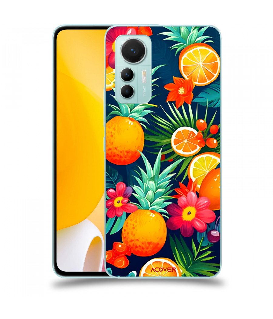 ACOVER Kryt na mobil Xiaomi 12 Lite s motivem Summer Fruits