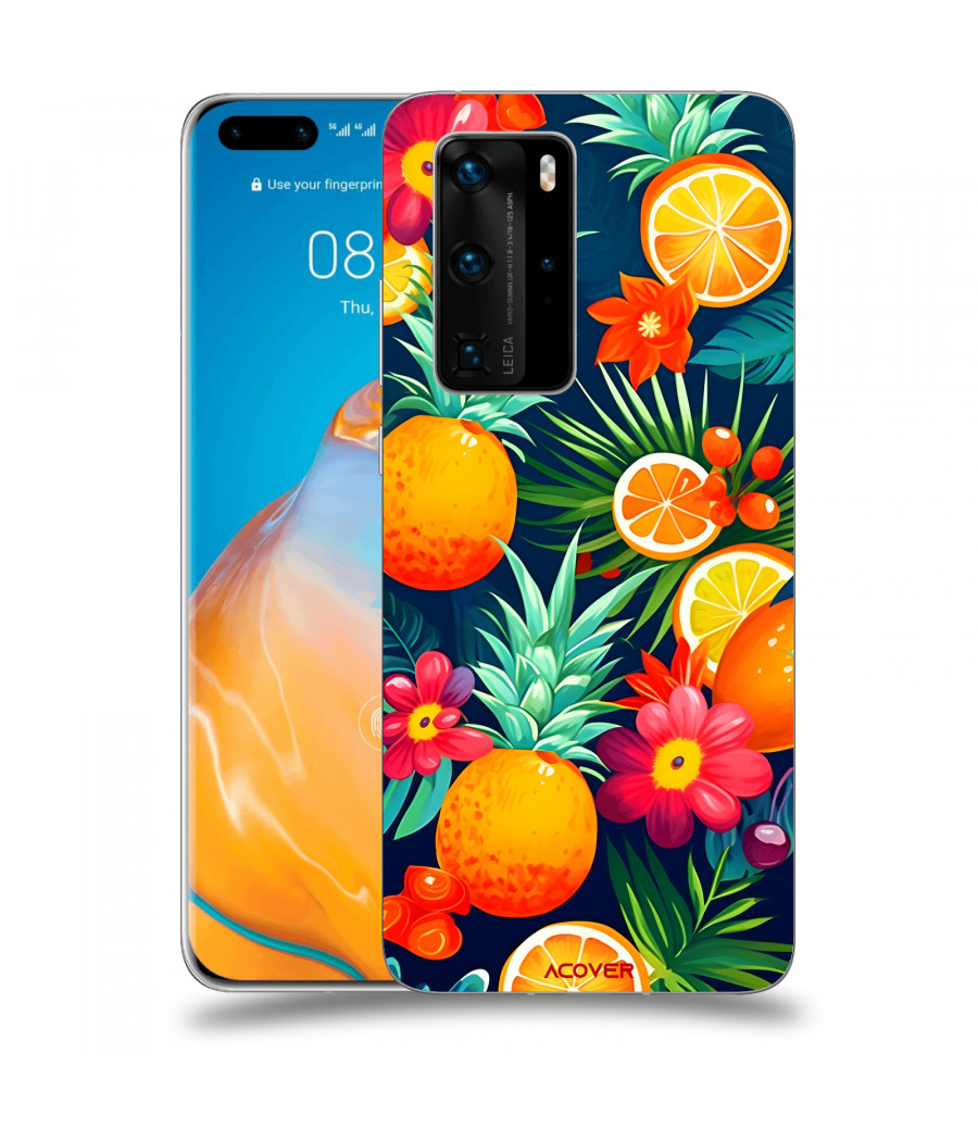 ACOVER Kryt na mobil Huawei P40 s motivem Summer Fruits
