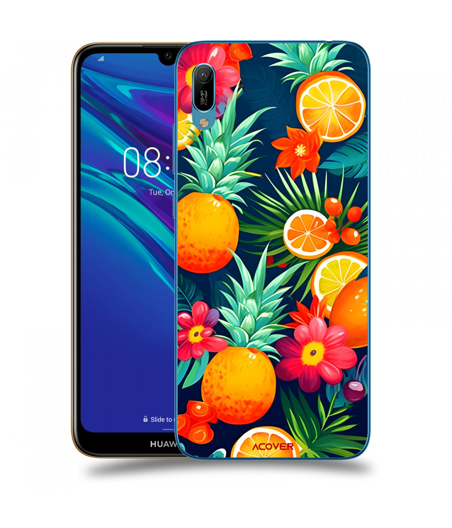 ACOVER Kryt na mobil Huawei Y6 2019 s motivem Summer Fruits
