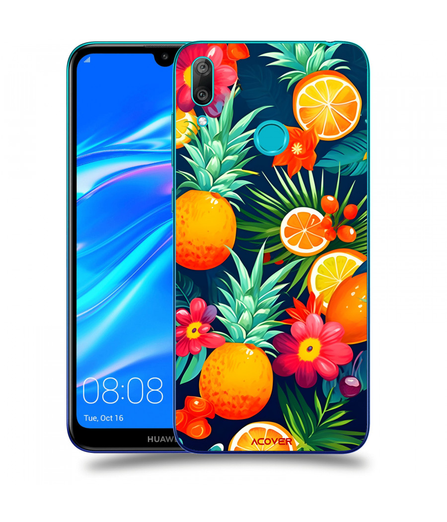 ACOVER Kryt na mobil Huawei Y7 2019 s motivem Summer Fruits