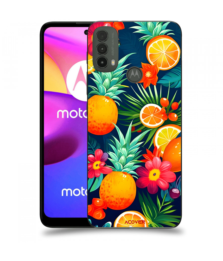 ACOVER Kryt na mobil Motorola Moto E40 s motivem Summer Fruits