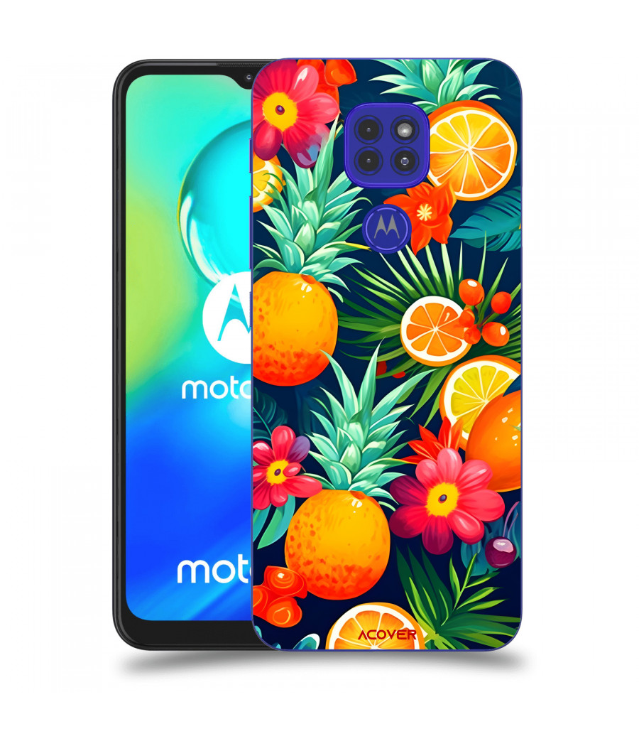 ACOVER Kryt na mobil Motorola Moto G9 Play s motivem Summer Fruits