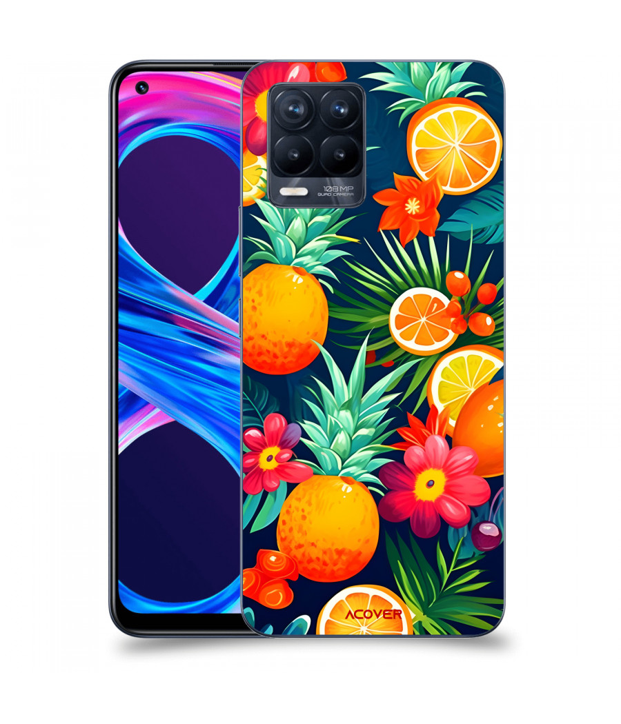 ACOVER Kryt na mobil Realme 8 Pro s motivem Summer Fruits