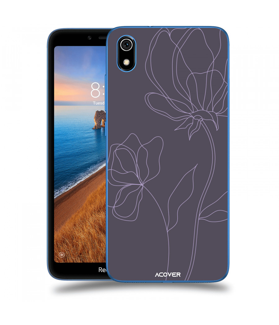 ACOVER Kryt na mobil Xiaomi Redmi 7A s motivem Line Flower II
