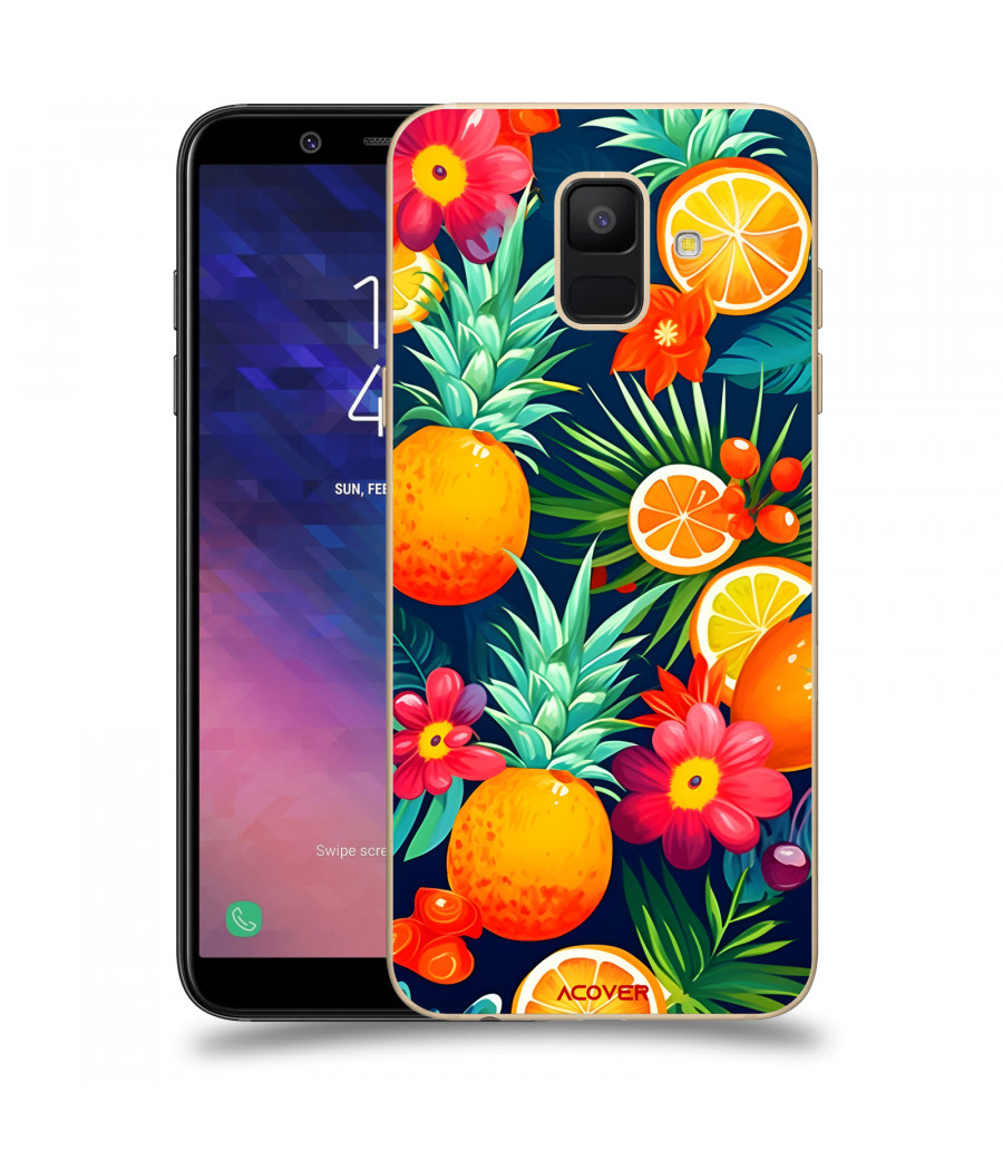 ACOVER Kryt na mobil Samsung Galaxy A6 A600F s motivem Summer Fruits