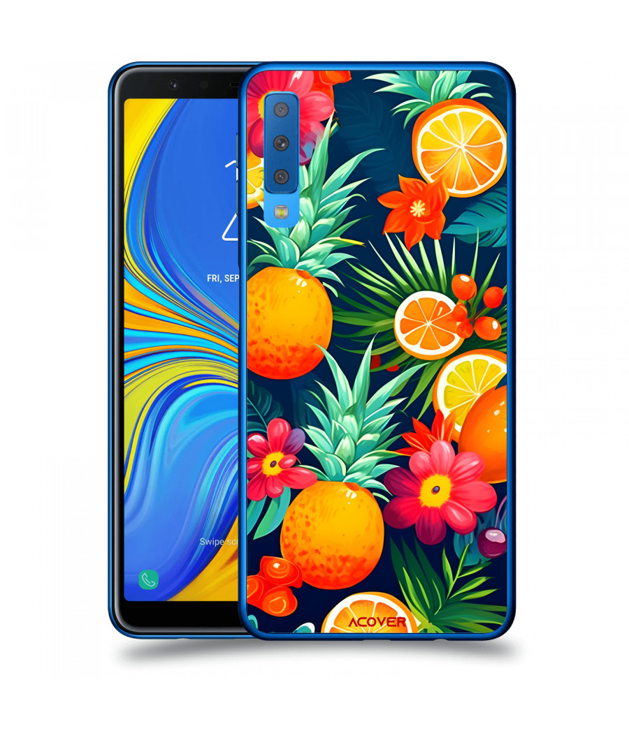 ACOVER Kryt na mobil Samsung Galaxy A7 2018 A750F s motivem Summer Fruits