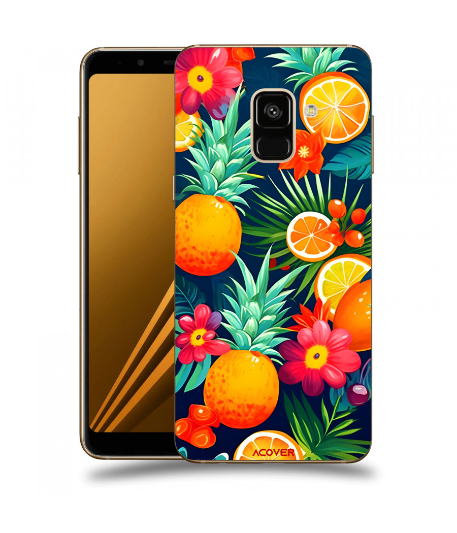 ACOVER Kryt na mobil Samsung Galaxy A8 2018 A530F s motivem Summer Fruits