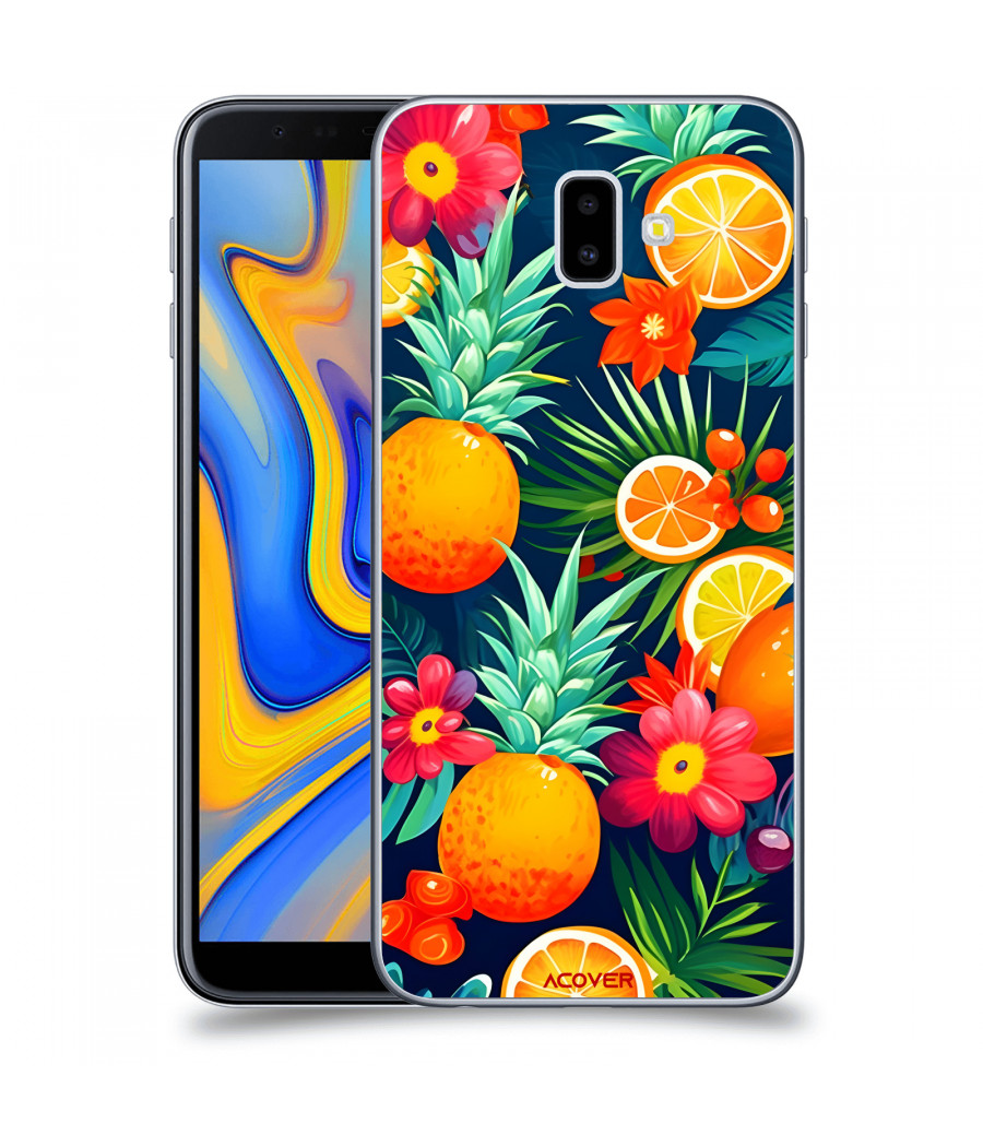 ACOVER Kryt na mobil Samsung Galaxy J6+ J610F s motivem Summer Fruits