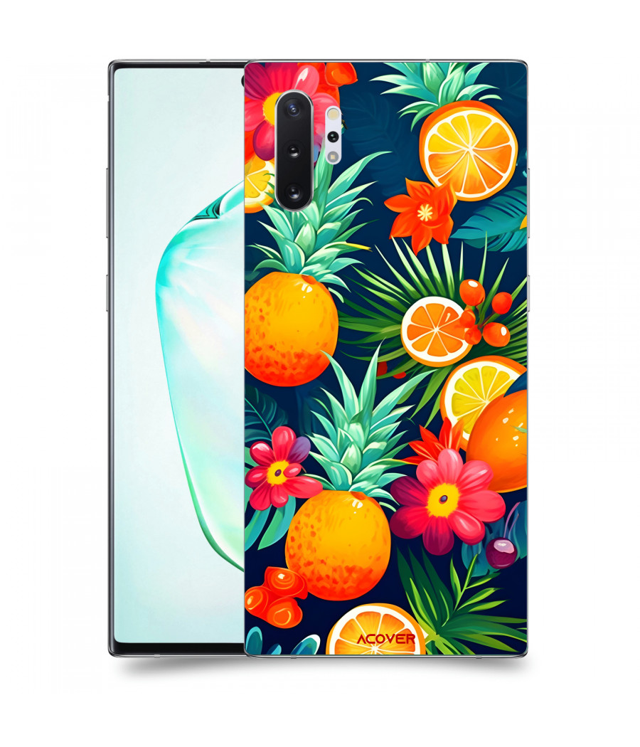 ACOVER Kryt na mobil Samsung Galaxy Note 10+ N975F s motivem Summer Fruits