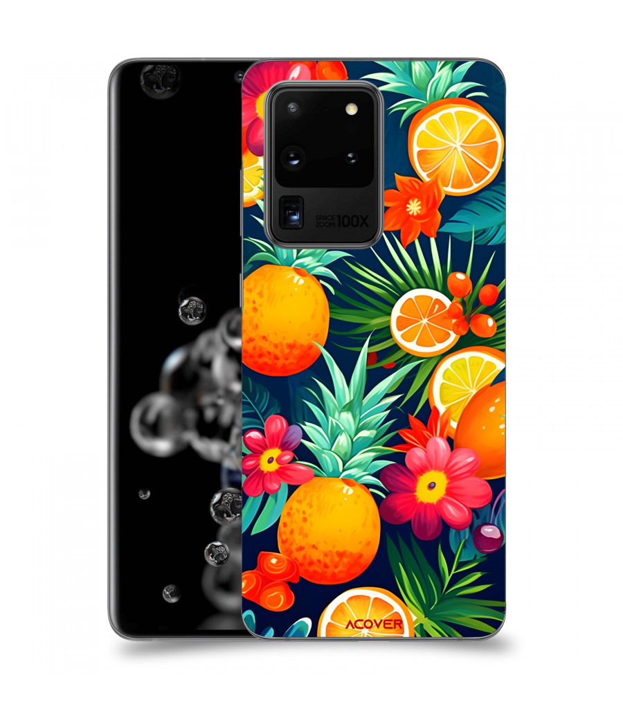 ACOVER Kryt na mobil Samsung Galaxy S20 Ultra 5G G988F s motivem Summer Fruits