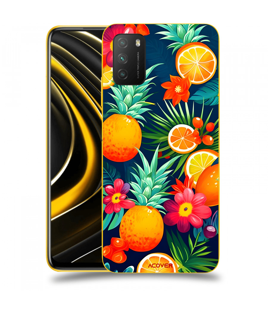 ACOVER Kryt na mobil Xiaomi Poco M3 s motivem Summer Fruits