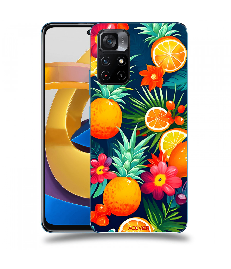 ACOVER Kryt na mobil Xiaomi Poco M4 Pro s motivem Summer Fruits