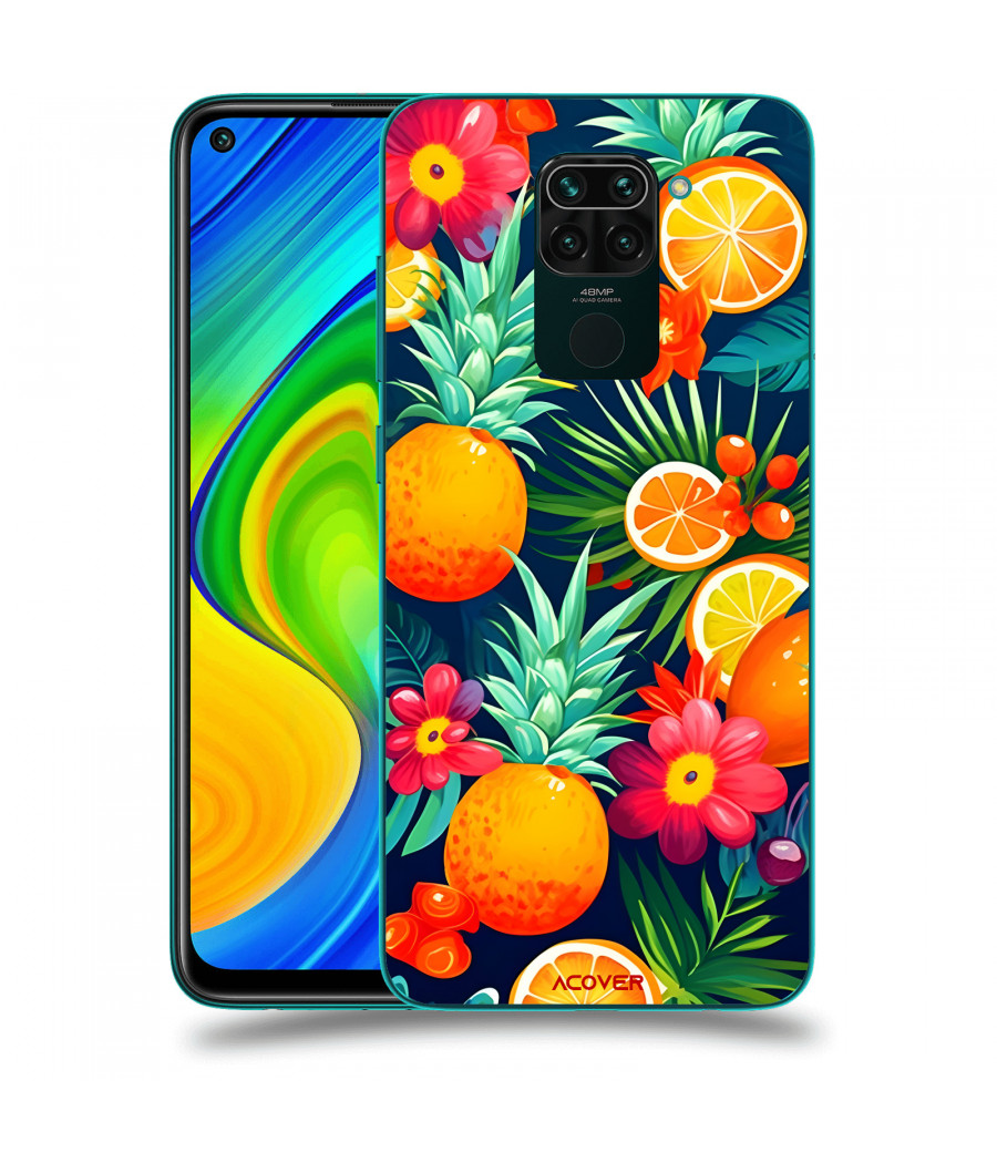 ACOVER Kryt na mobil Xiaomi Redmi Note 9 s motivem Summer Fruits