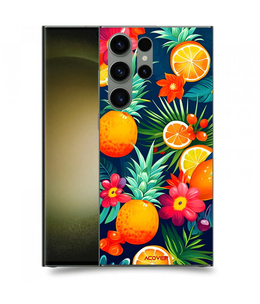 ACOVER Kryt na mobil Samsung Galaxy S23 Ultra 5G s motivem Summer Fruits