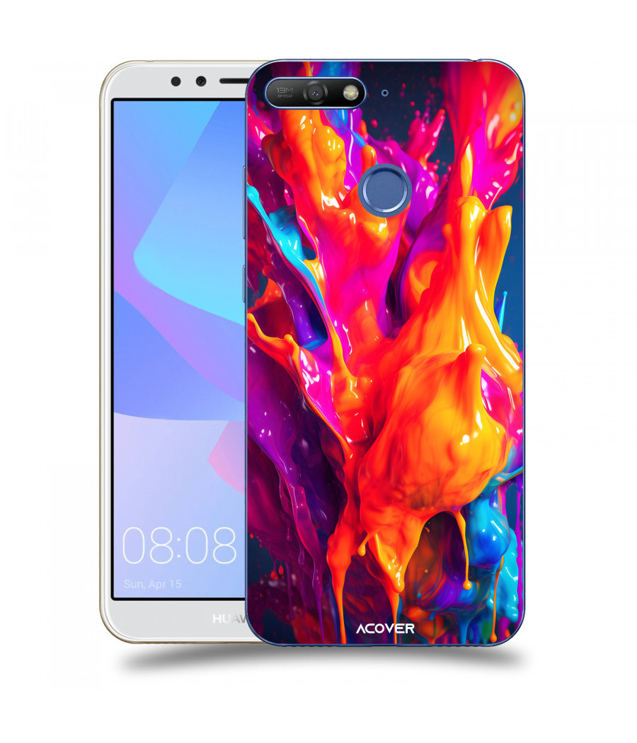 ACOVER Kryt na mobil Huawei Y6 Prime 2018 s motivem Beautiful Liquid I