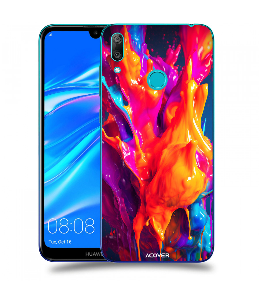 ACOVER Kryt na mobil Huawei Y7 2019 s motivem Beautiful Liquid I