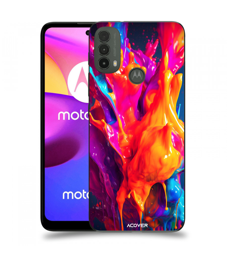ACOVER Kryt na mobil Motorola Moto E40 s motivem Beautiful Liquid I