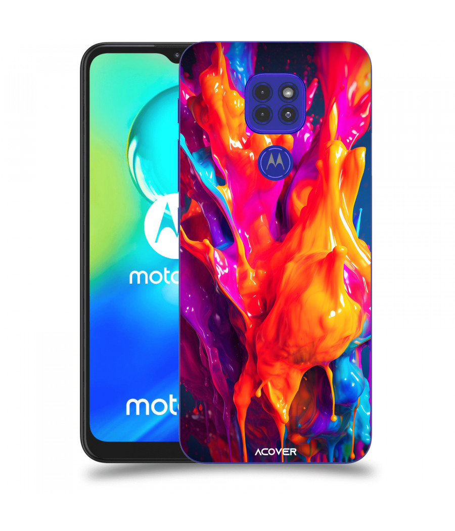 ACOVER Kryt na mobil Motorola Moto G9 Play s motivem Beautiful Liquid I