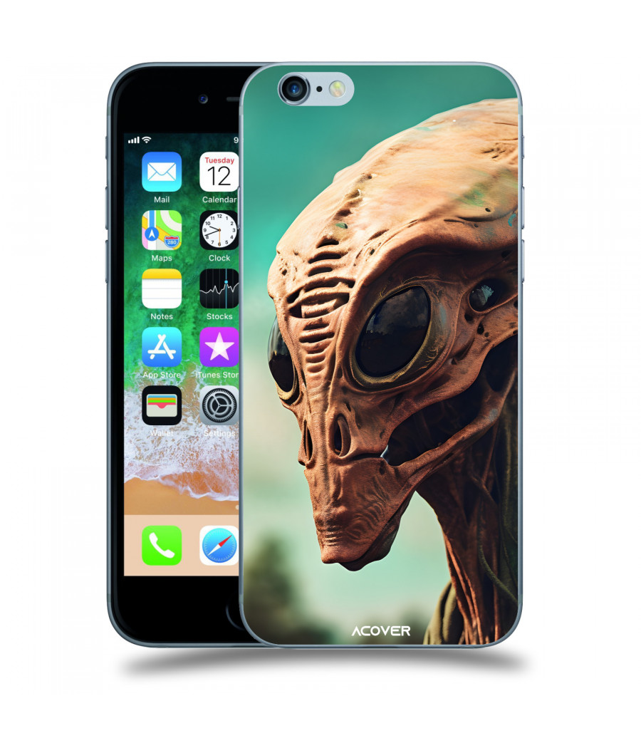ACOVER Kryt na mobil Apple iPhone 6/6S s motivem Alien I