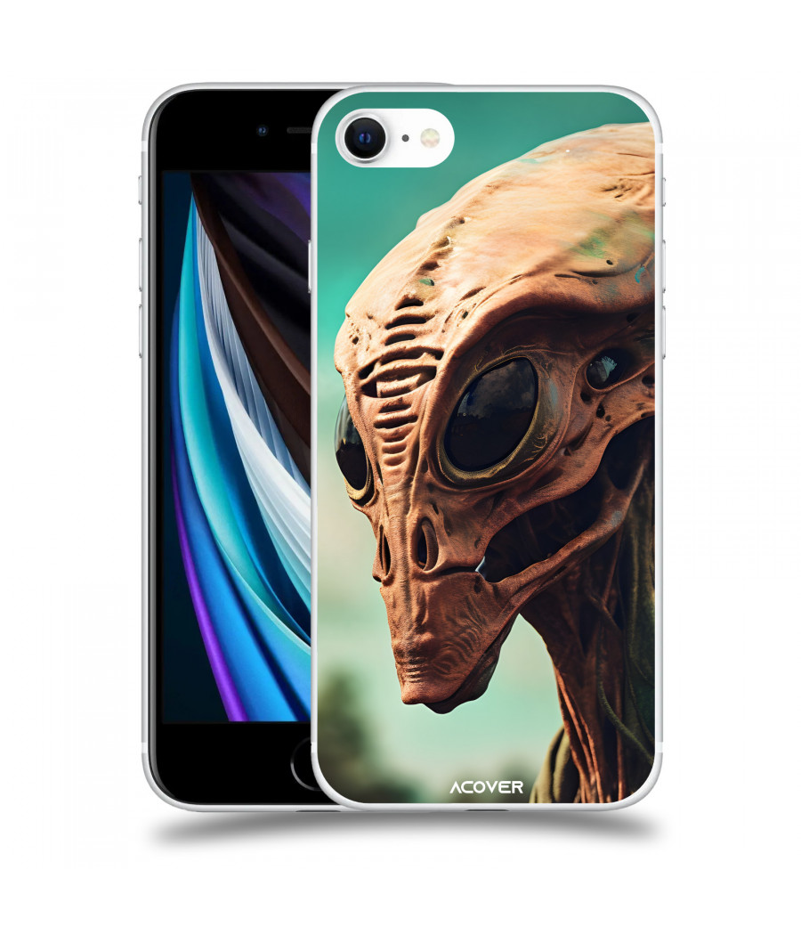 ACOVER Kryt na mobil Apple iPhone SE 2020 s motivem Alien I