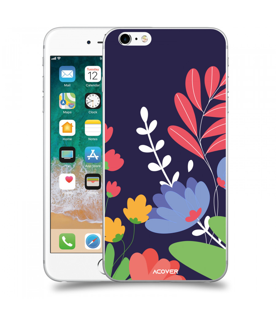 ACOVER Kryt na mobil Apple iPhone 6 Plus/6S Plus s motivem Colorful Flowers