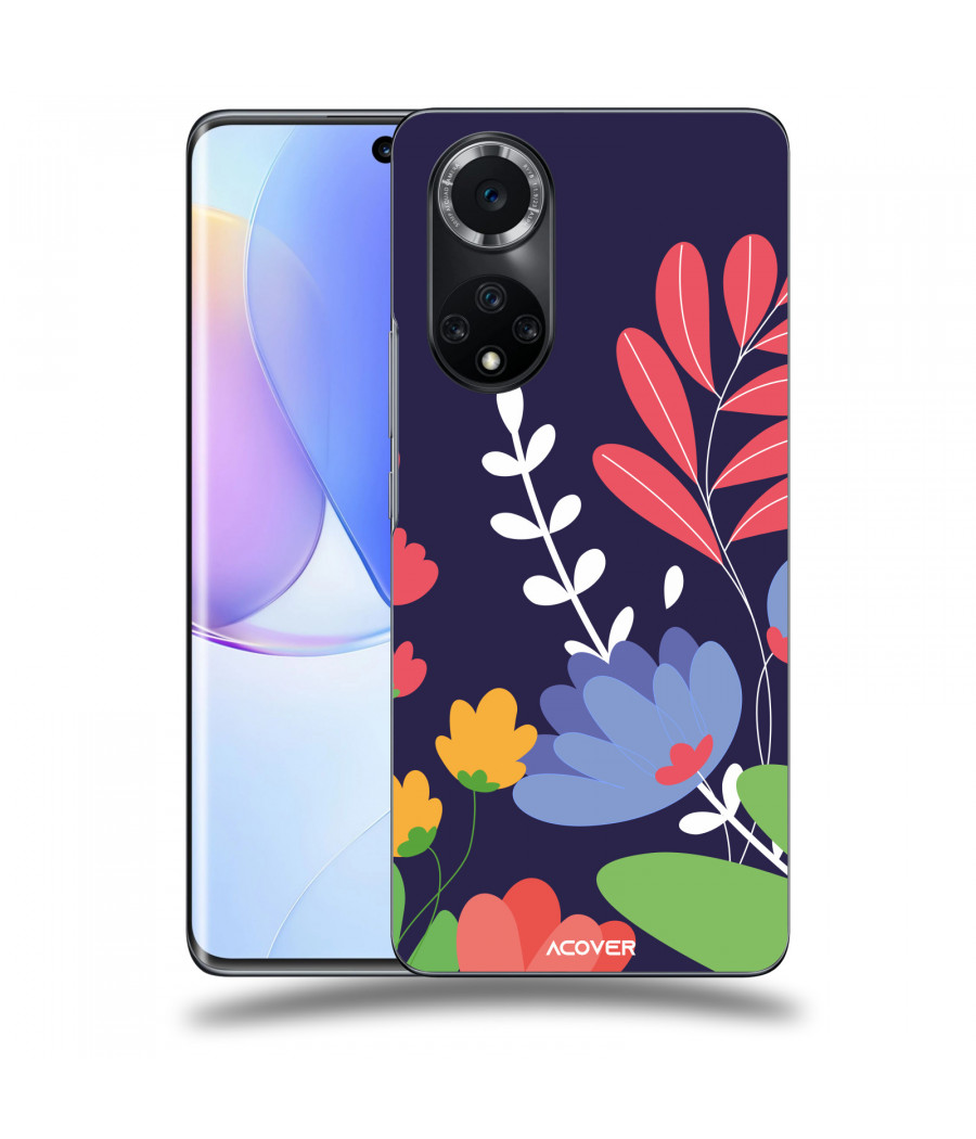 ACOVER Kryt na mobil Huawei Nova 9 s motivem Colorful Flowers
