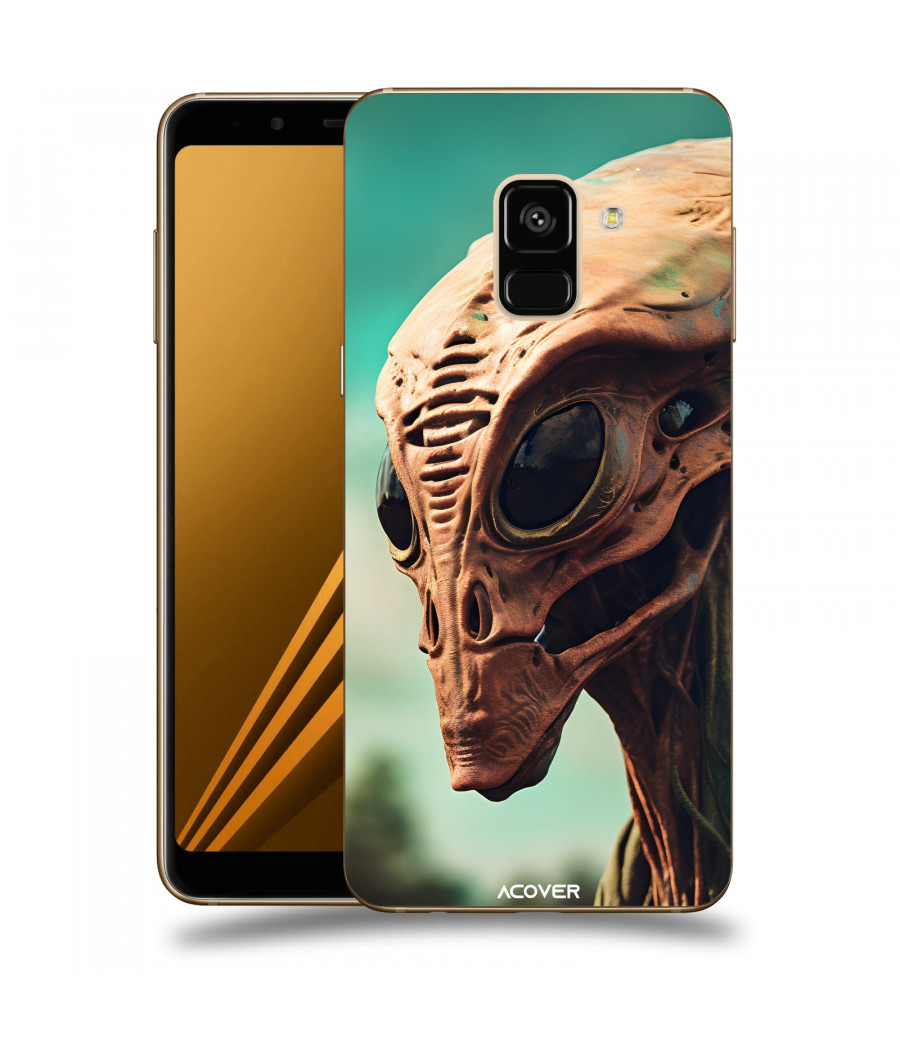 ACOVER Kryt na mobil Samsung Galaxy A8 2018 A530F s motivem Alien I