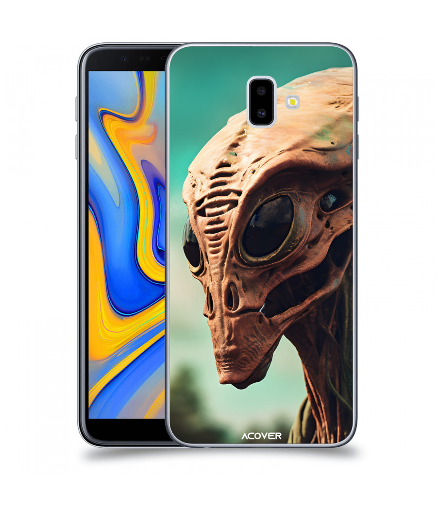 ACOVER Kryt na mobil Samsung Galaxy J6+ J610F s motivem Alien I
