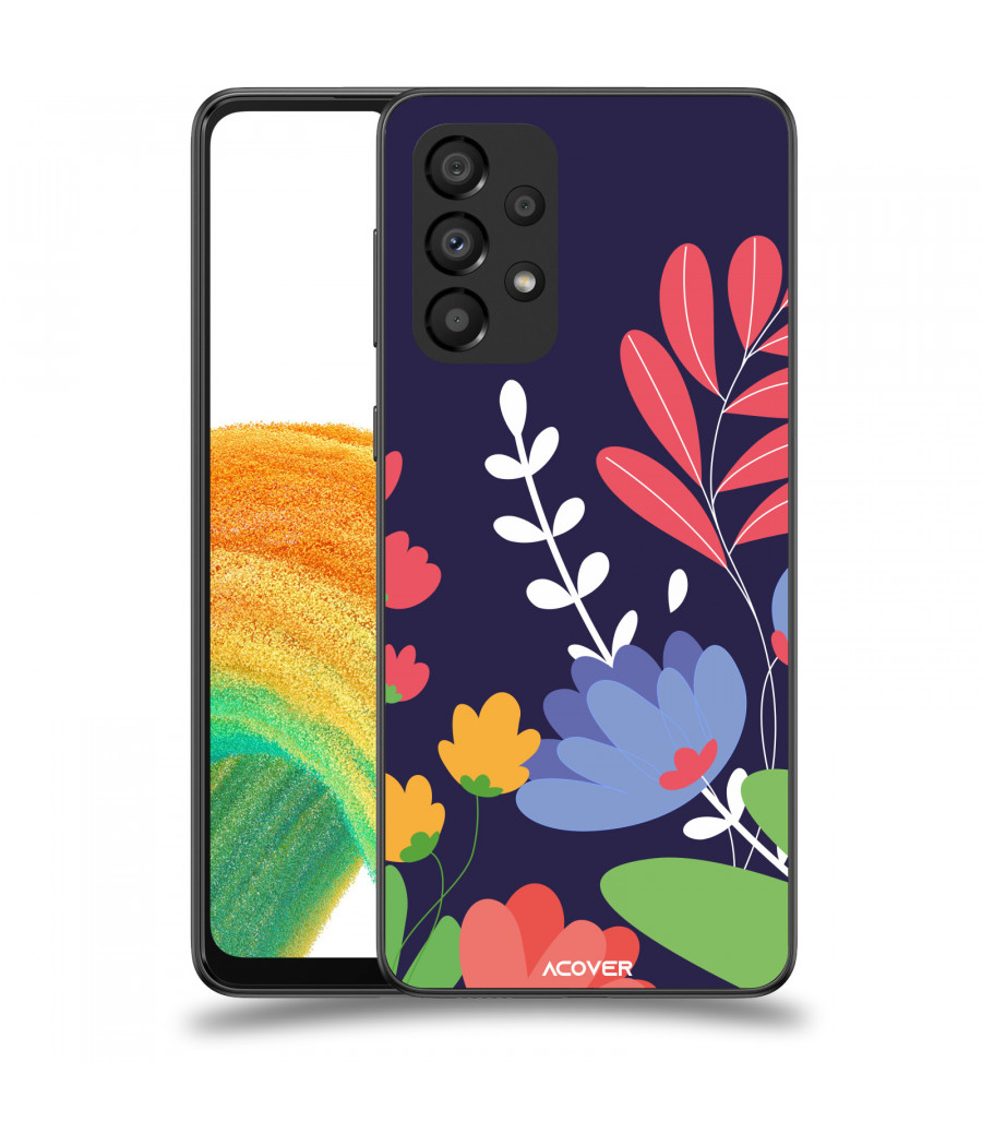 ACOVER Kryt na mobil Samsung Galaxy A33 5G A336 s motivem Colorful Flowers