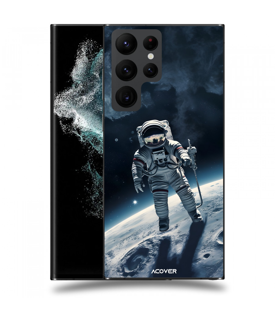 ACOVER Kryt na mobil Samsung Galaxy S22 Ultra 5G s motivem Kosmonaut