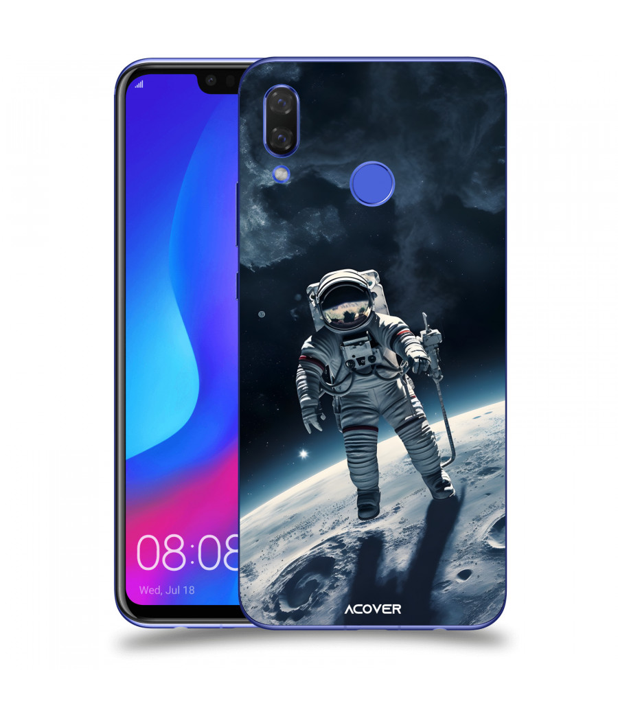 ACOVER Kryt na mobil Huawei Nova 3 s motivem Kosmonaut