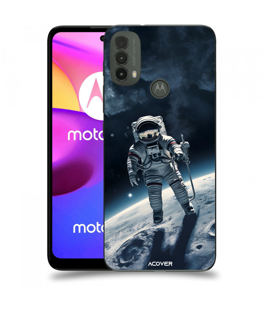 ACOVER Kryt na mobil Motorola Moto E40 s motivem Kosmonaut