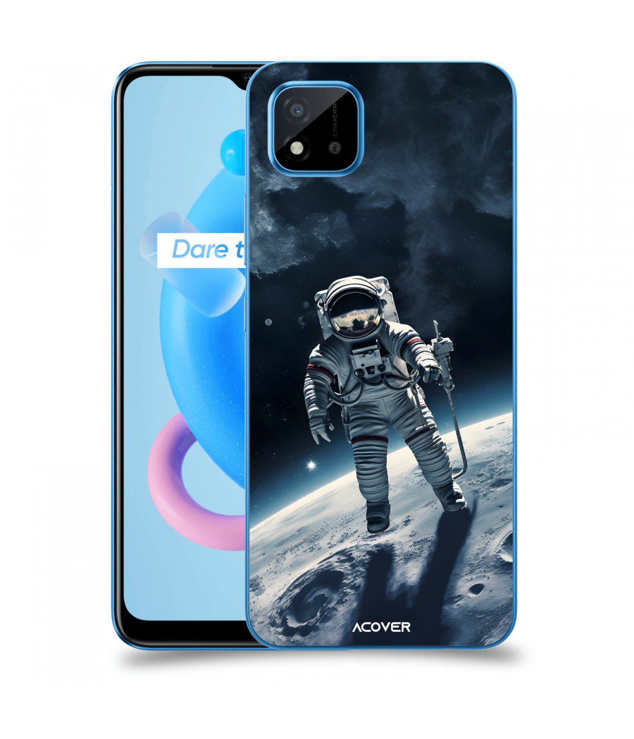 ACOVER Kryt na mobil Realme C11 (2021) s motivem Kosmonaut
