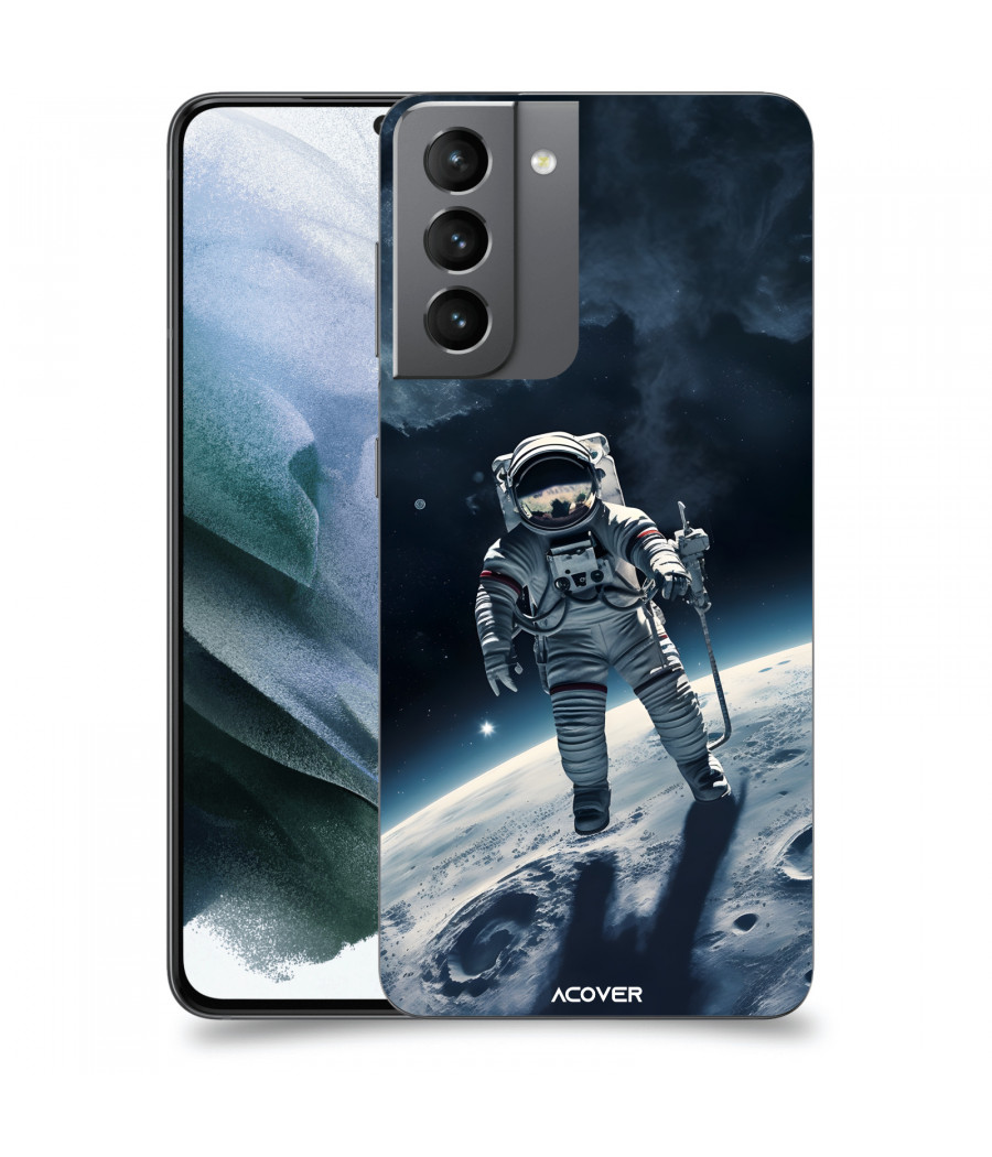 ACOVER Kryt na mobil Samsung Galaxy S21 G991B s motivem Kosmonaut