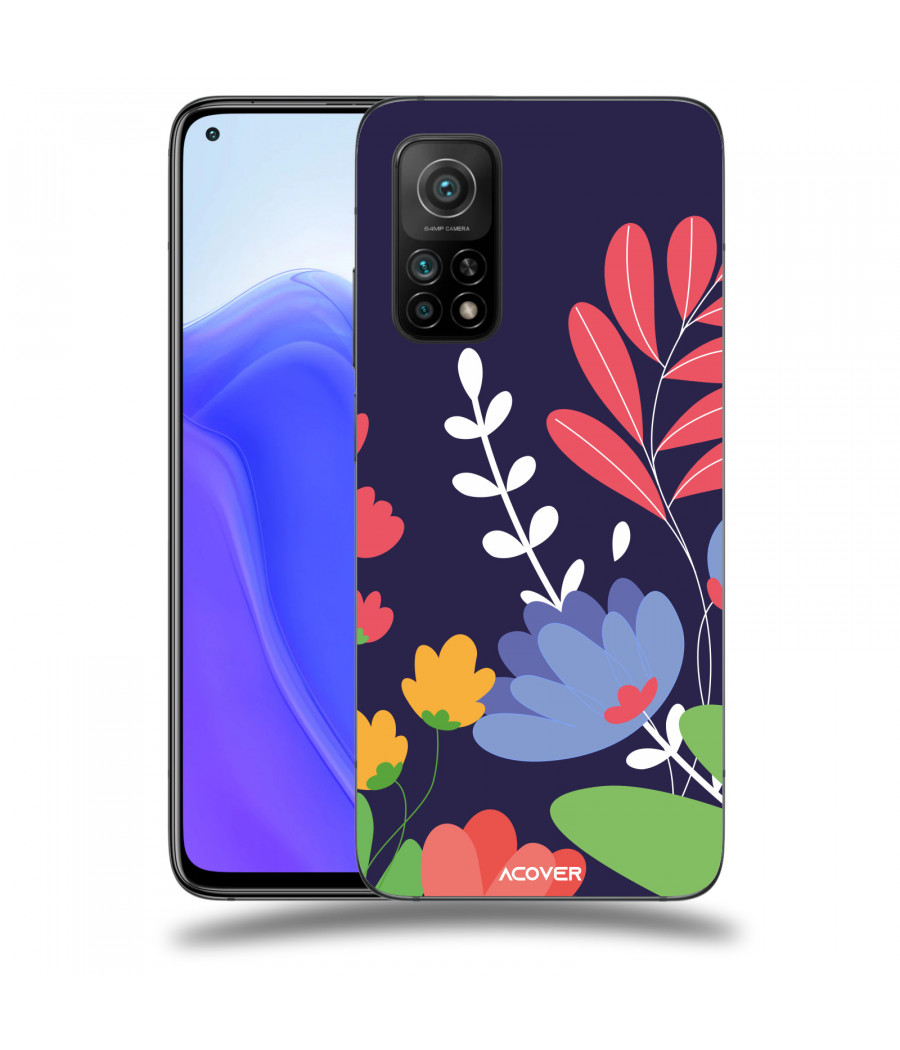 ACOVER Kryt na mobil Xiaomi Mi 10T s motivem Colorful Flowers