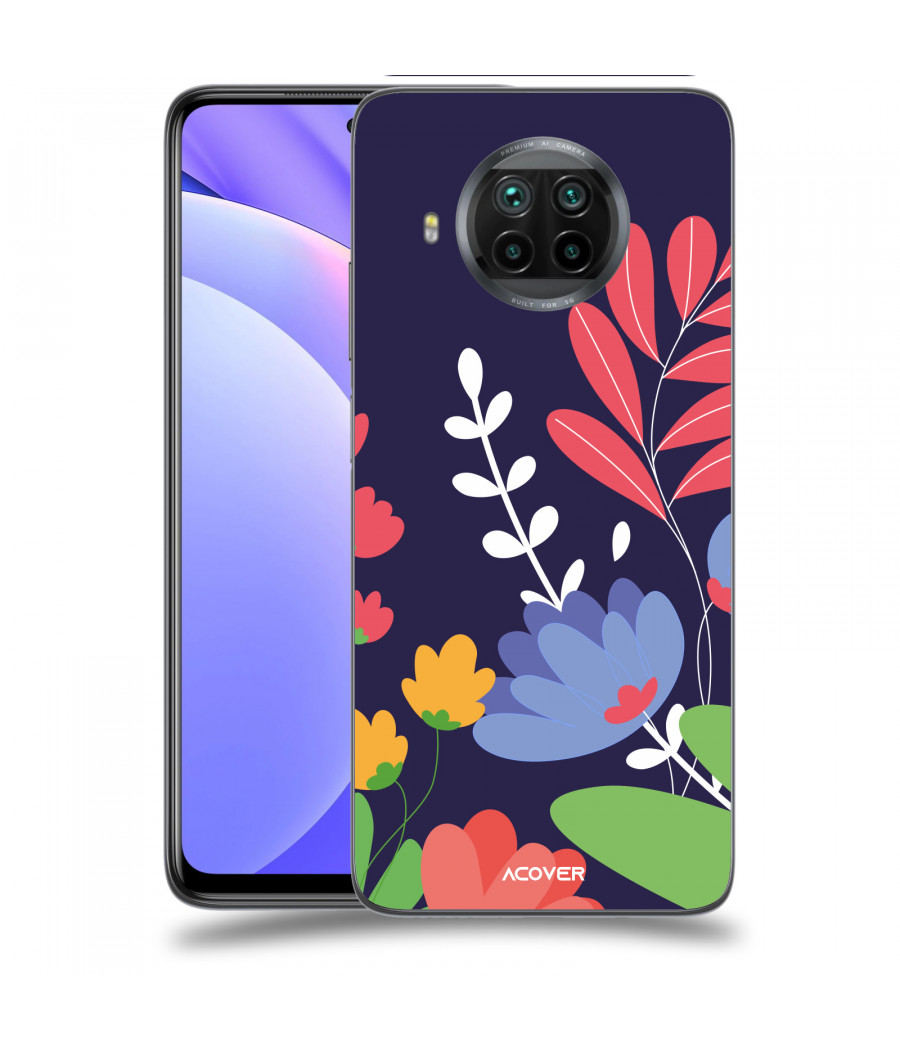 ACOVER Kryt na mobil Xiaomi Mi 10T Lite s motivem Colorful Flowers