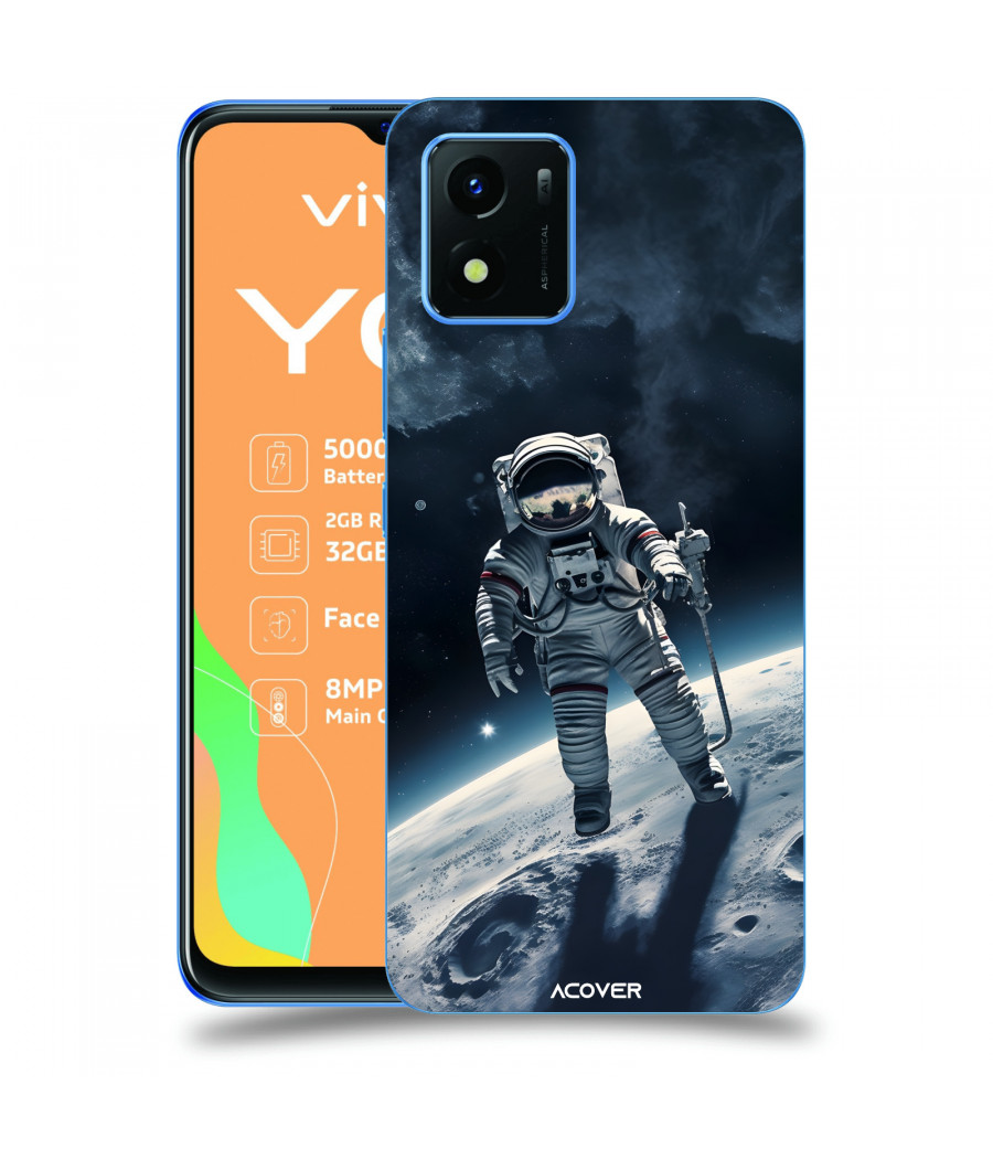 ACOVER Kryt na mobil Vivo Y01 s motivem Kosmonaut