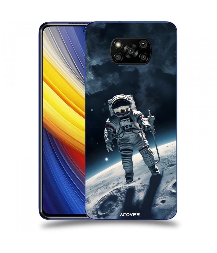ACOVER Kryt na mobil Xiaomi Poco X3 Pro s motivem Kosmonaut