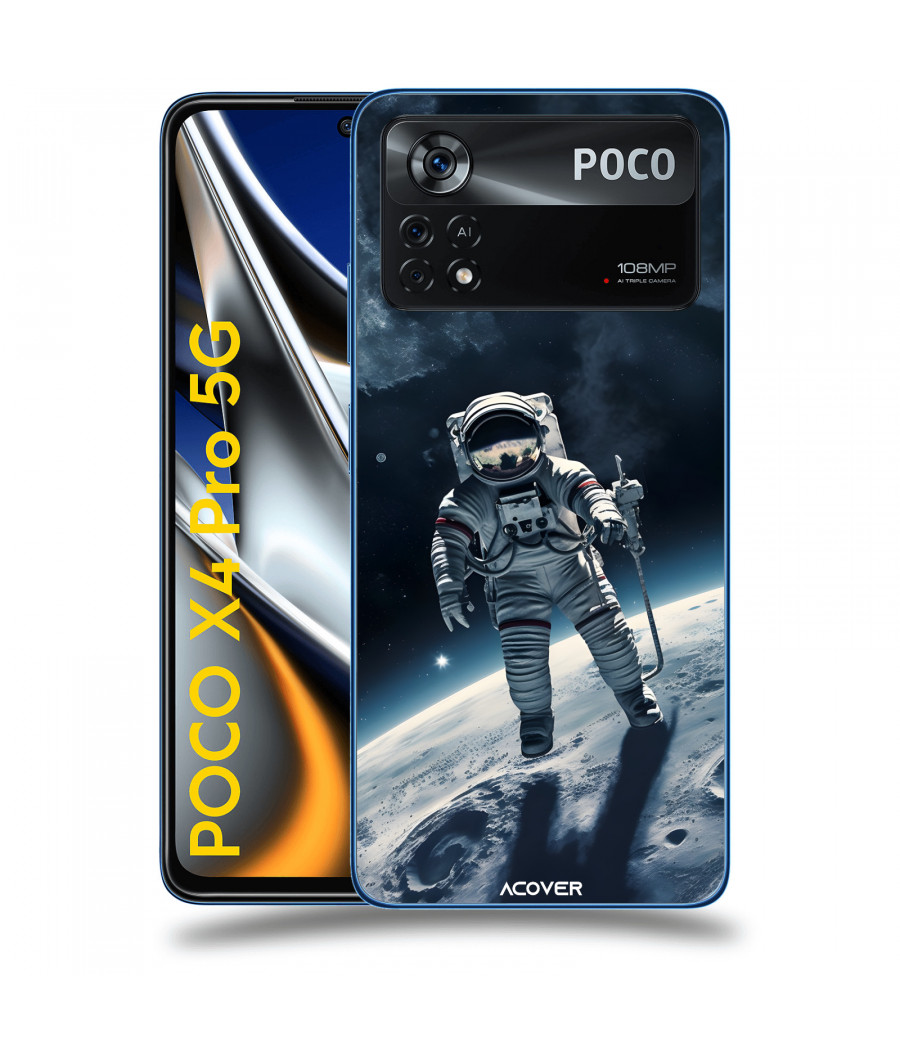 ACOVER Kryt na mobil Xiaomi Poco X4 Pro 5G s motivem Kosmonaut