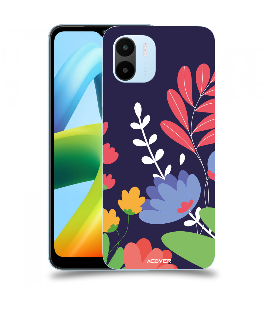 ACOVER Kryt na mobil Xiaomi Redmi A1 s motivem Colorful Flowers