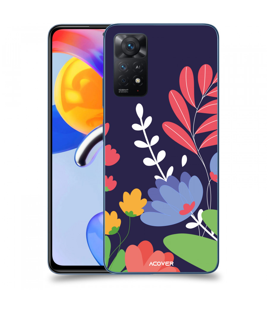 ACOVER Kryt na mobil Xiaomi Redmi Note 11 Pro 5G s motivem Colorful Flowers