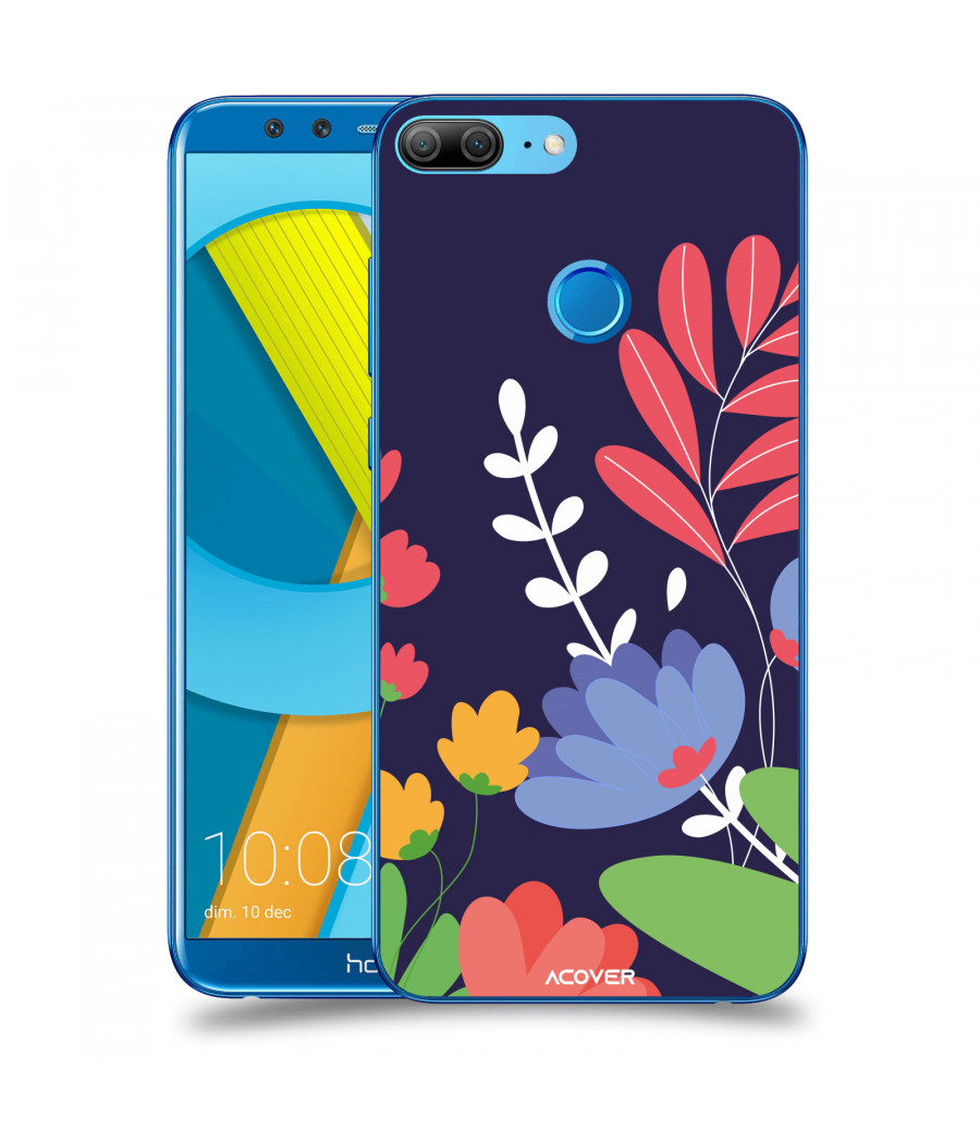 ACOVER Kryt na mobil Honor 9 Lite s motivem Colorful Flowers