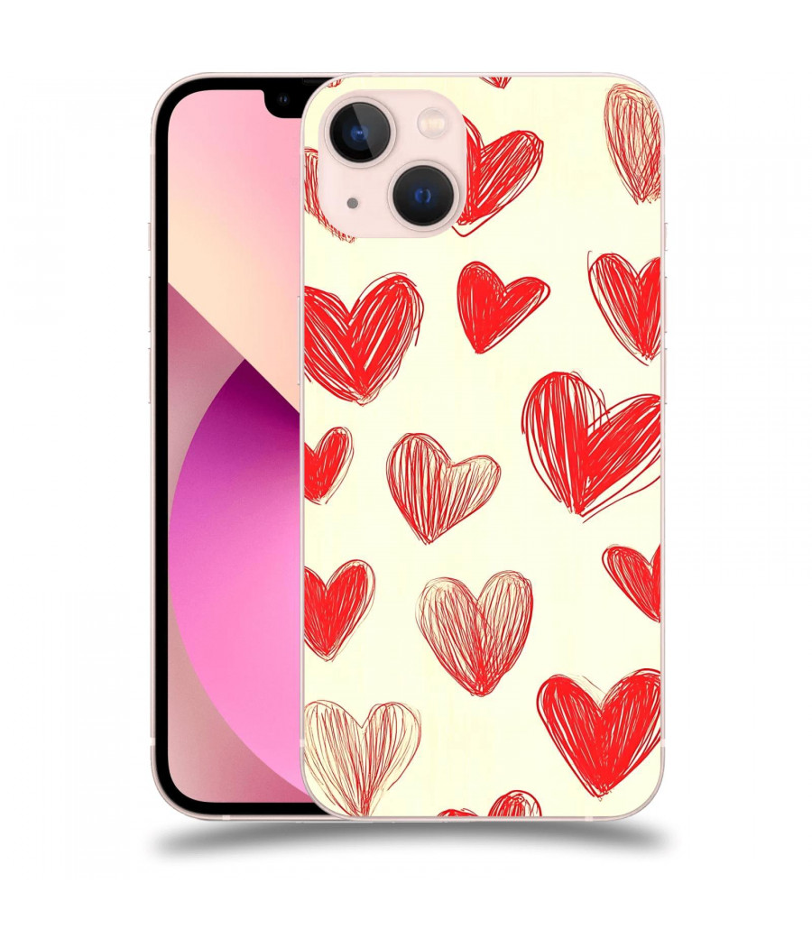 Vyberte si ACOVER obal na mobil motiv Red hearts