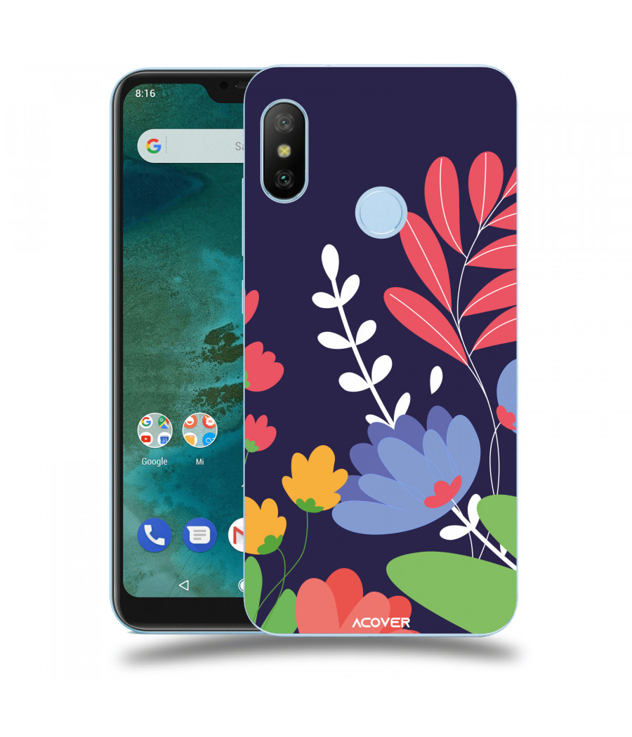 ACOVER Kryt na mobil Xiaomi Mi A2 Lite s motivem Colorful Flowers