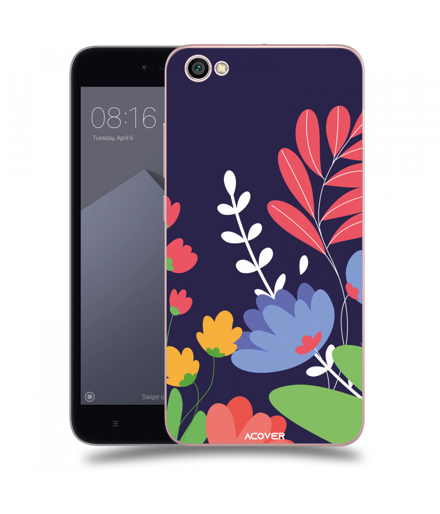 ACOVER Kryt na mobil Xiaomi Redmi 5A s motivem Colorful Flowers