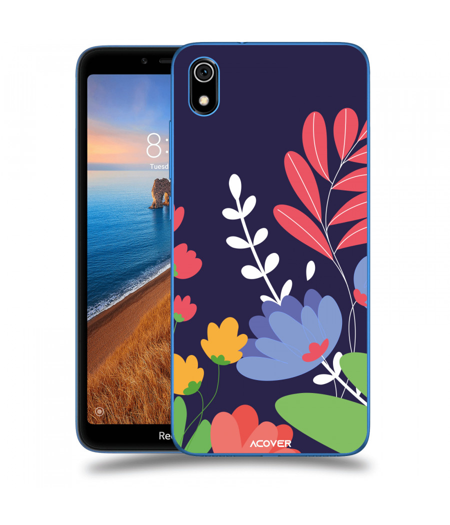 ACOVER Kryt na mobil Xiaomi Redmi 7A s motivem Colorful Flowers