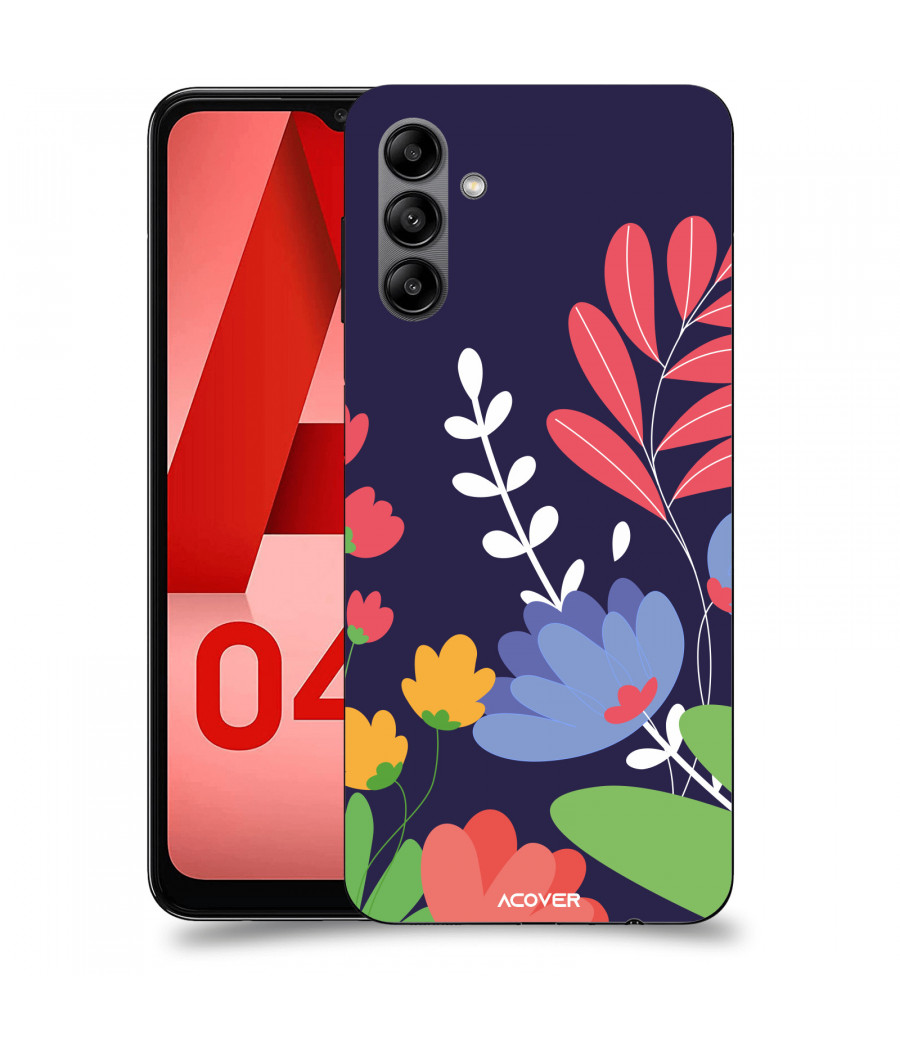 ACOVER Kryt na mobil Samsung Galaxy A04s s motivem Colorful Flowers