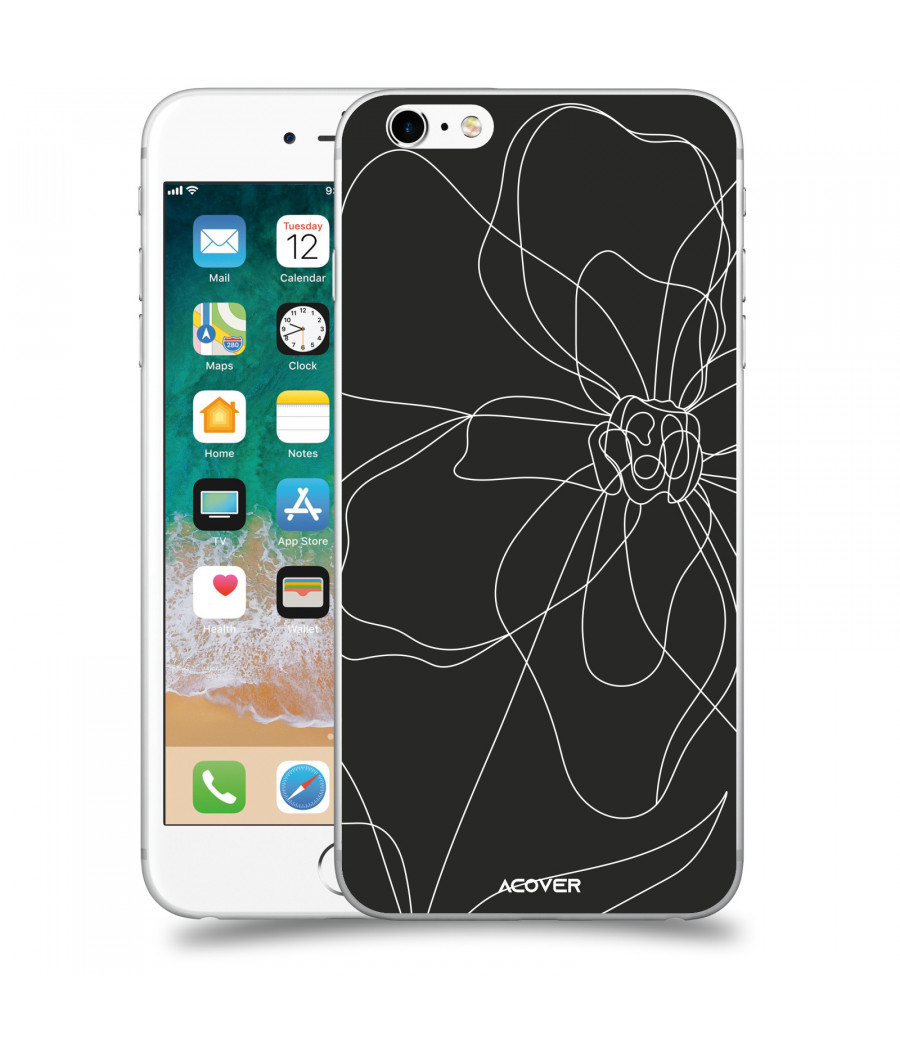 ACOVER Kryt na mobil Apple iPhone 6 Plus/6S Plus s motivem Line Flower I
